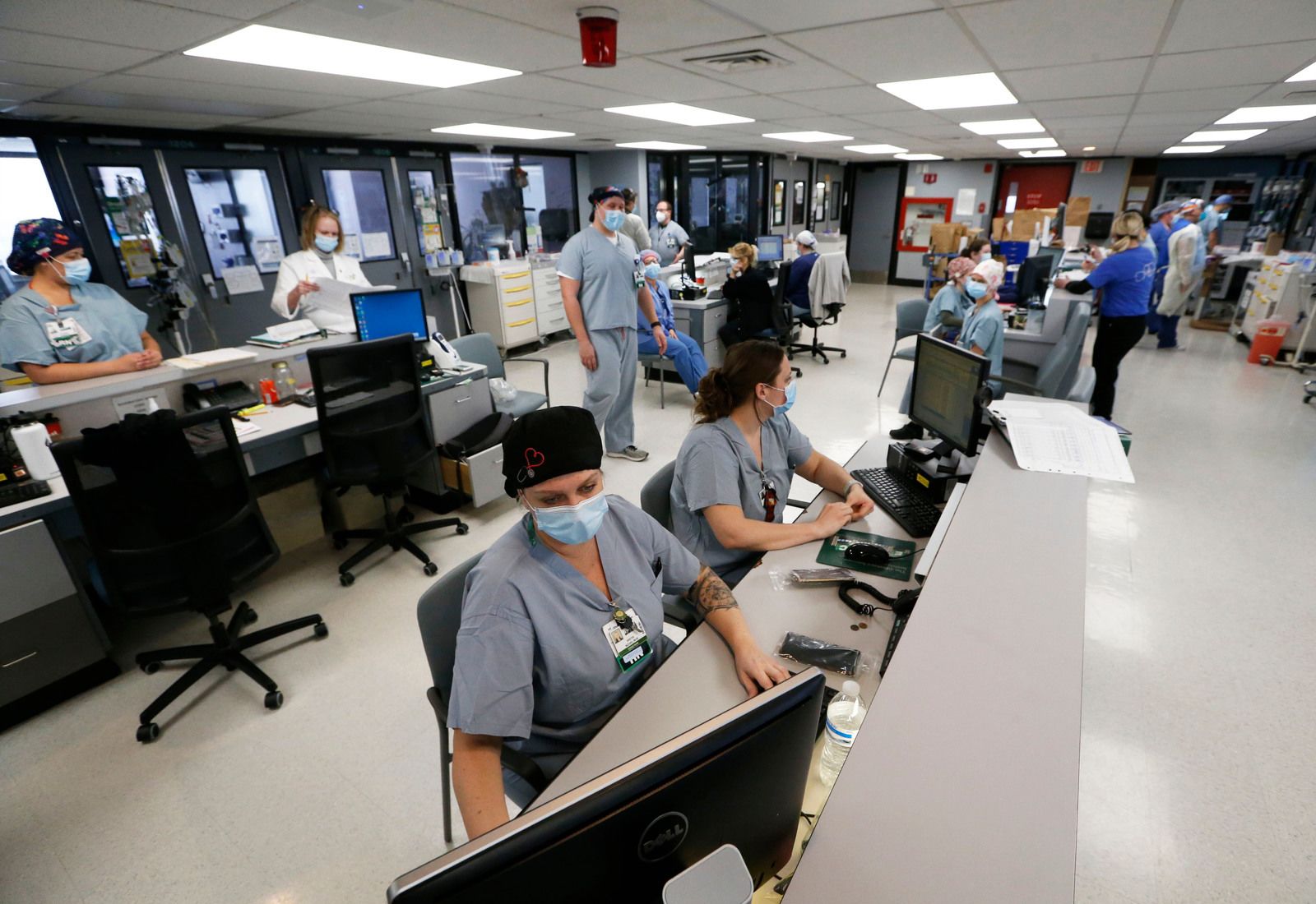 Inside a Covid-19 floor: Erie County Medical Center